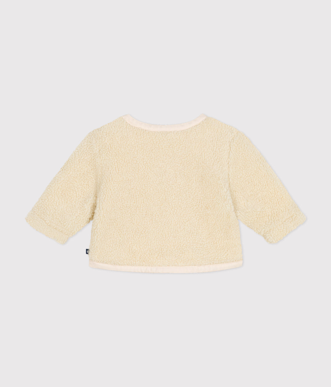 Giacca in sherpa crema A0B79 01 PETIT BATEAU 