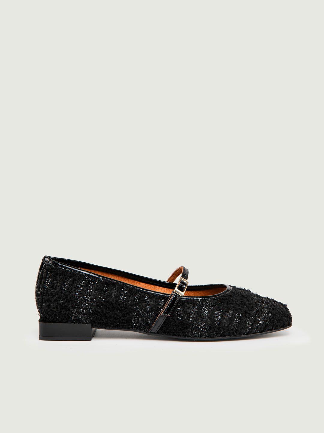 BALLERINA IN TWEED NERO LUREX 25507 NERO ANDREA MORANDO 
