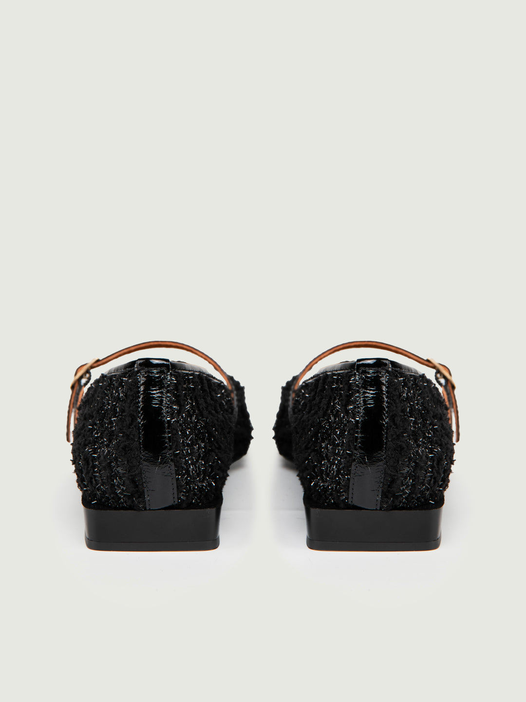 BALLERINA IN TWEED NERO LUREX 25507 NERO ANDREA MORANDO 