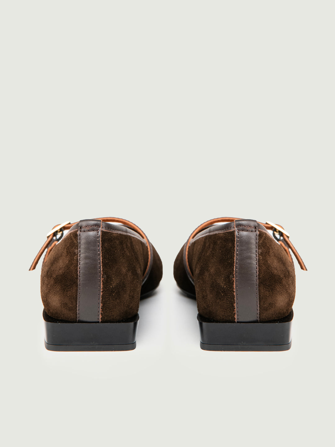 BALLERINA IN CAMOSCIO CIOCCOLATO 25514 MARONE ANDREA MORANDO 