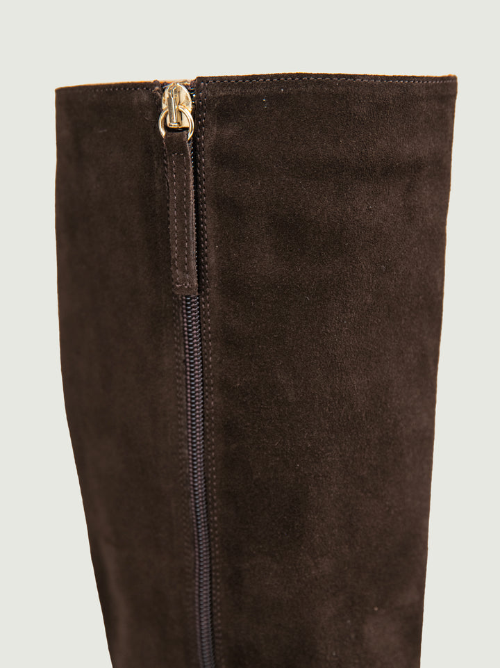 TEXANO ALTO CAMOSCIO MARRONE 25597 MARONE ANDREA MORANDO 