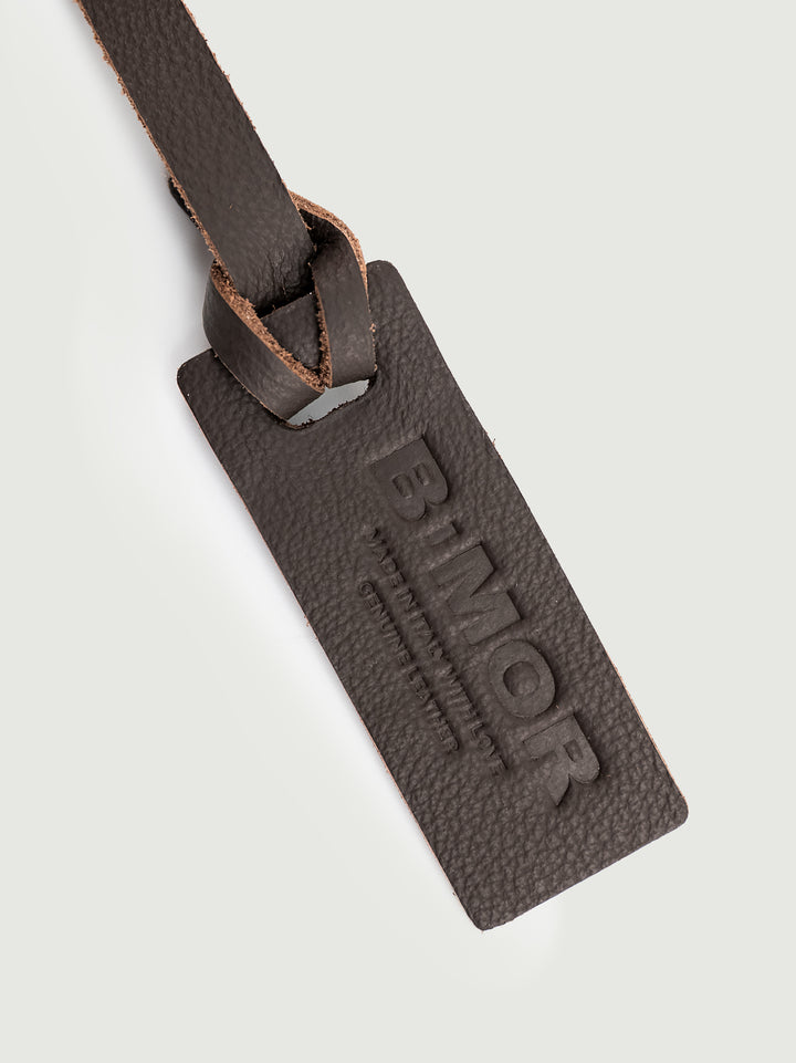 BORSA CRUSH IN RESINA E PELLE TESTA MORO SMALL CRUSH T.MORO BIMOR 