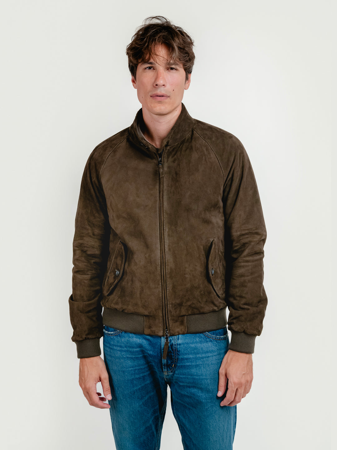 GIUBOTTO ETHAN IN PELLE SCAMOSCIATA NOCCIOLA ETHAN 705 JACK LEATHER 