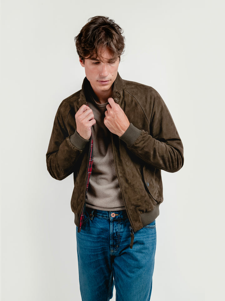 GIUBOTTO ETHAN IN PELLE SCAMOSCIATA NOCCIOLA ETHAN 705 JACK LEATHER 