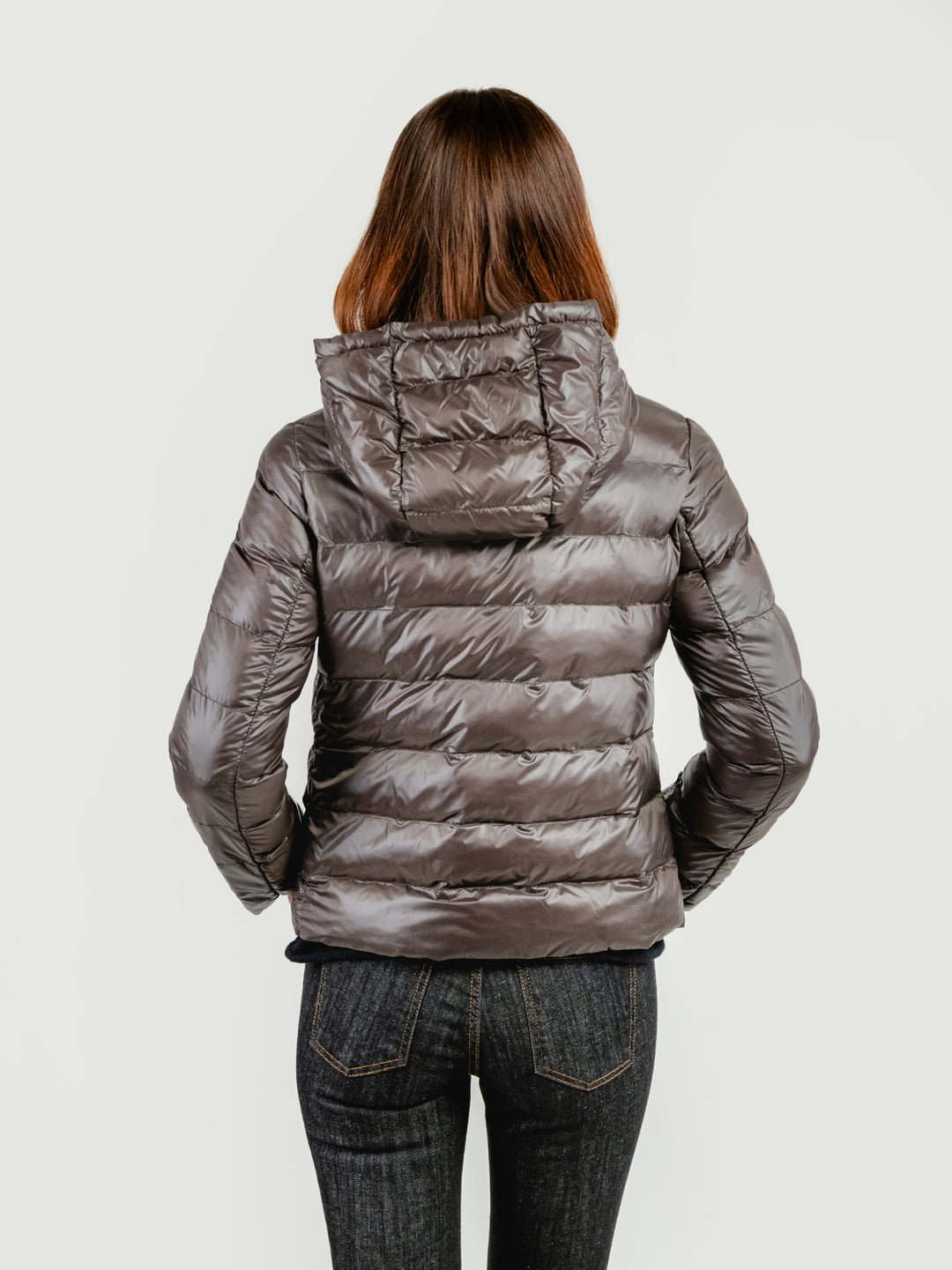 GIACCA MANTELLA LAVINIA CON PIUMINO 3 IN 1 TESTA MORO LAVINIA 618 JACK LEATHER 