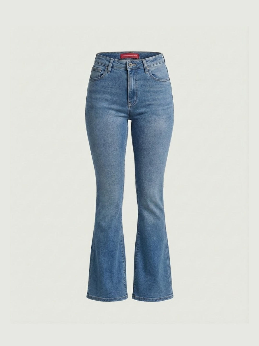 Jeans a zampa in denim lavaggio chiaro 9115 DENIM CHIARO ANDREA MORANDO 