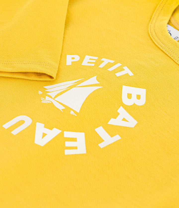 Maglietta a maniche lunghe con logo A0EDV 07 PETIT BATEAU 