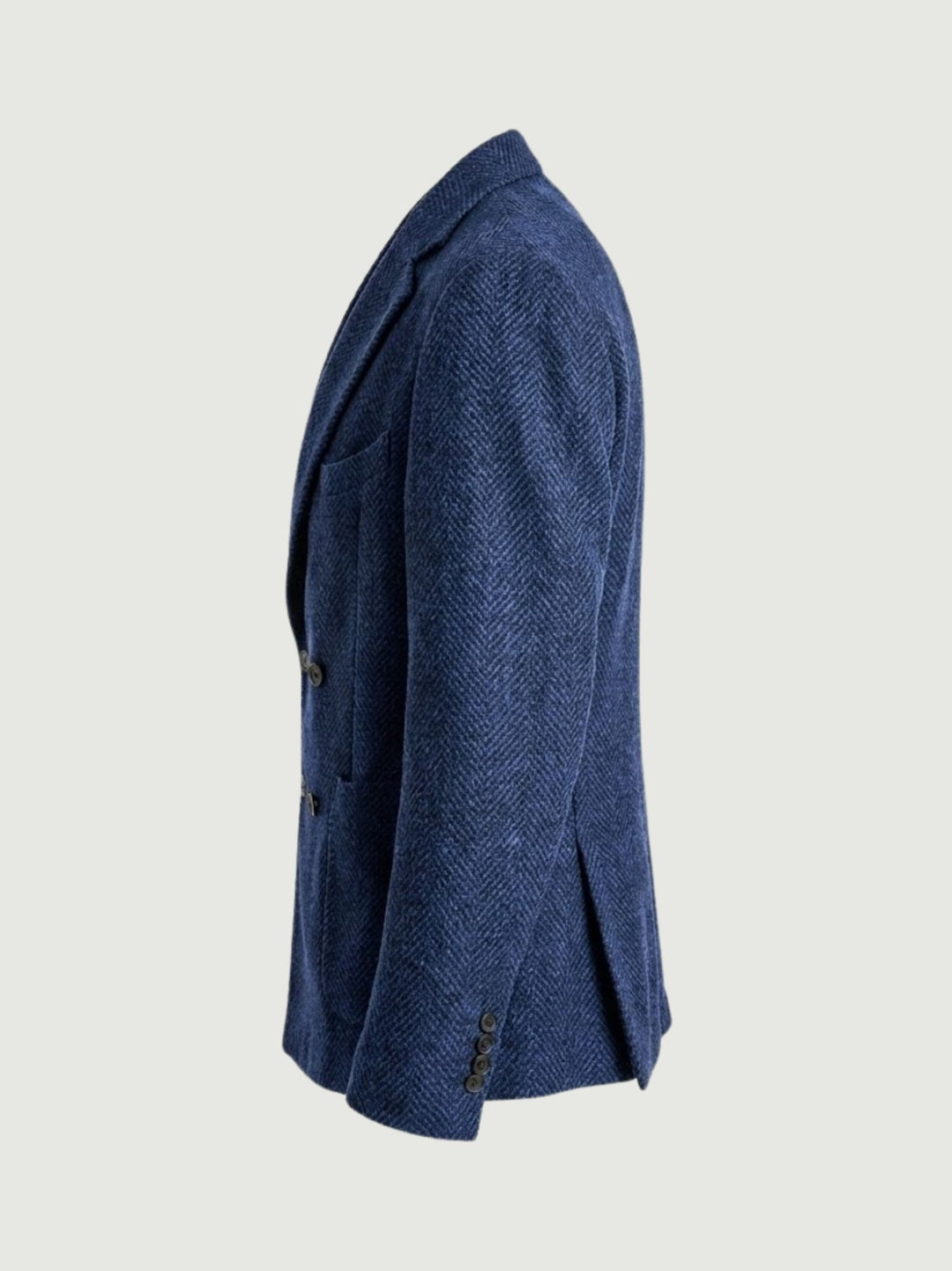 BLAZER AUSTRALIA IN LANA MOTIVO SPIGA BLU AUSTRALIA/SPIGATA BLU ANDREA MORANDO 