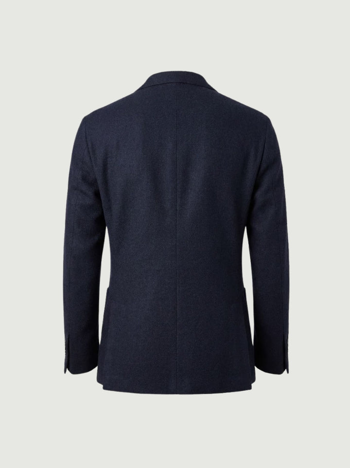 BLAZER IN LANA TIROLO IN LANA BLU TIROLLO/LANA BLU ANDREA MORANDO 