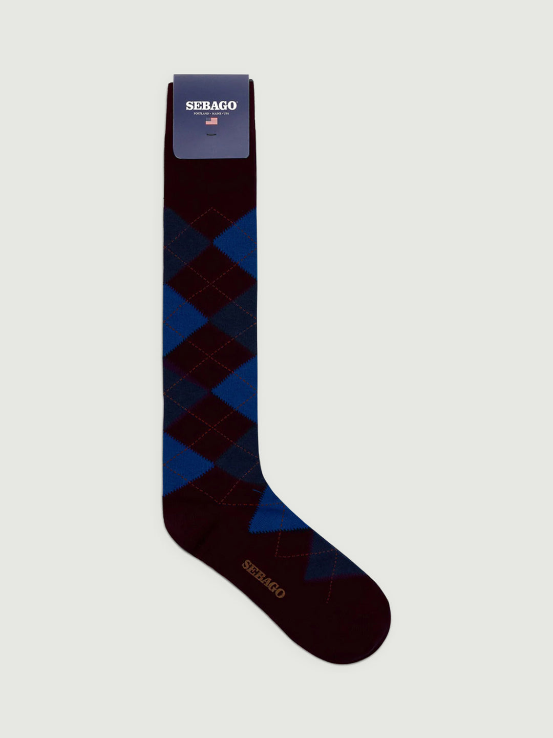 CALZE SABATTUS ROMBOL BLU E NAVY 73128IW A0B SEBAGO 