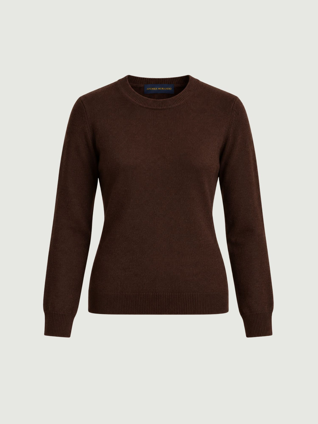 Maglia Catelina girocollo in cashmere brownie CATELINA BROWNIE ABSOLUT CASHMERE 