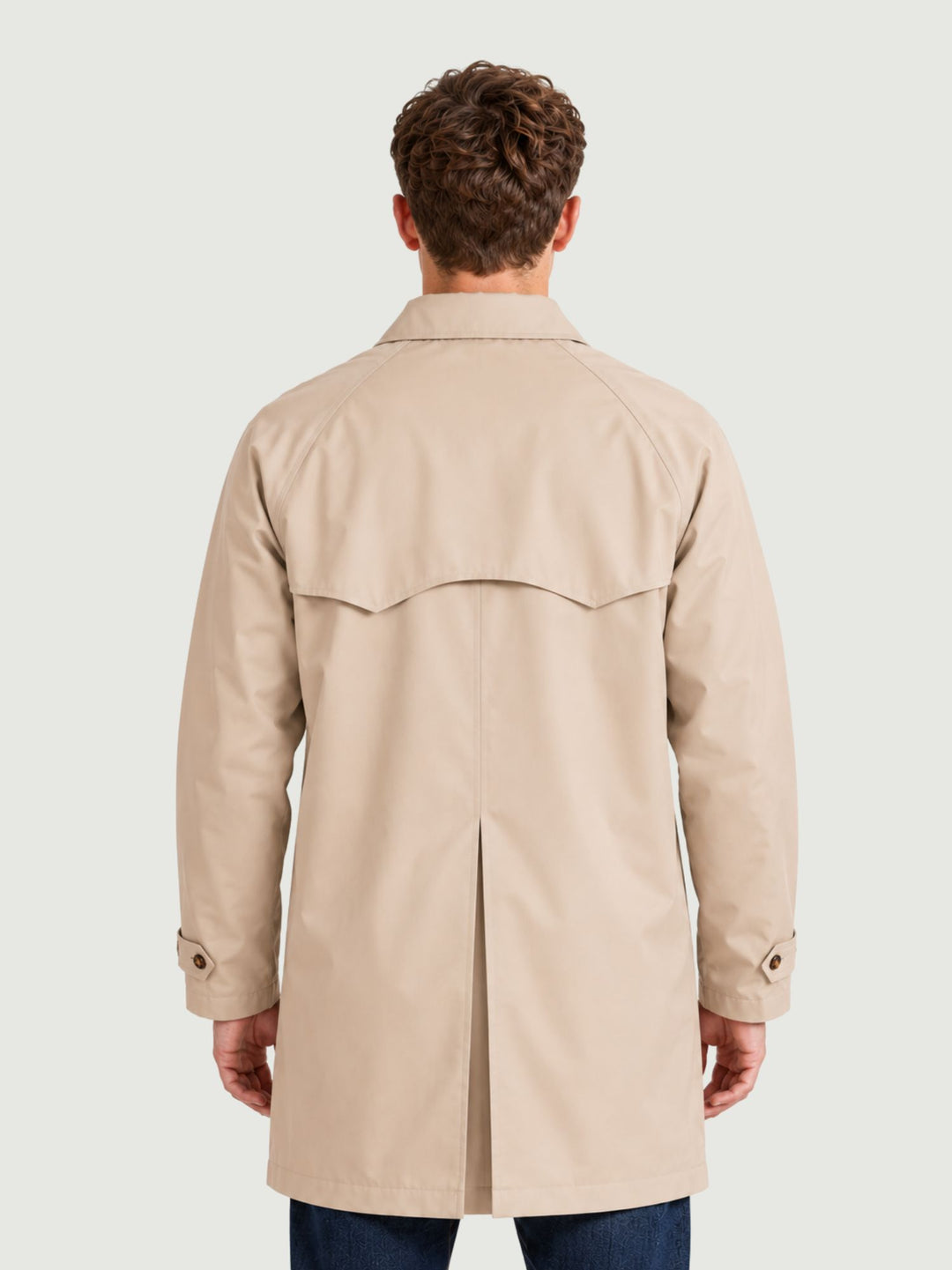 Cappotto impermeabile Archival Mac Coat in aquaplus sabbia A005_JK001 BEIGE AQUASCUTUM ACTIVE 