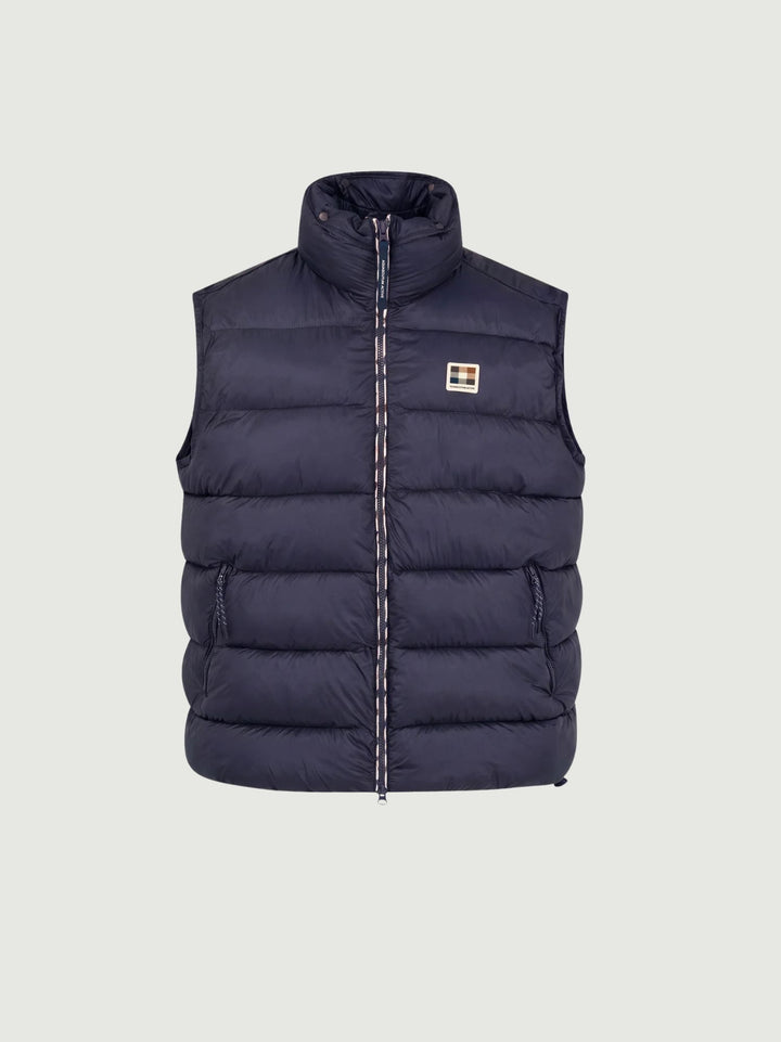 Gilet impermeabile con imbottitura navy A006_JK003 NAVY AQUASCUTUM ACTIVE 
