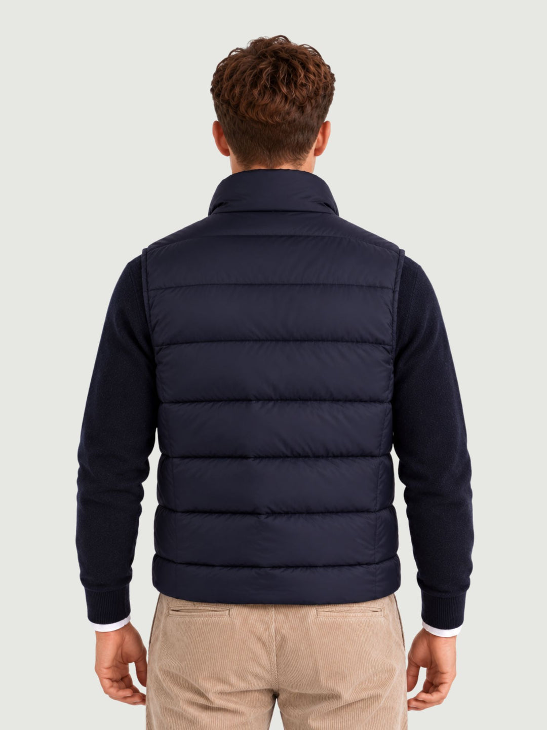 Gilet impermeabile con imbottitura navy A006_JK003 NAVY AQUASCUTUM ACTIVE 