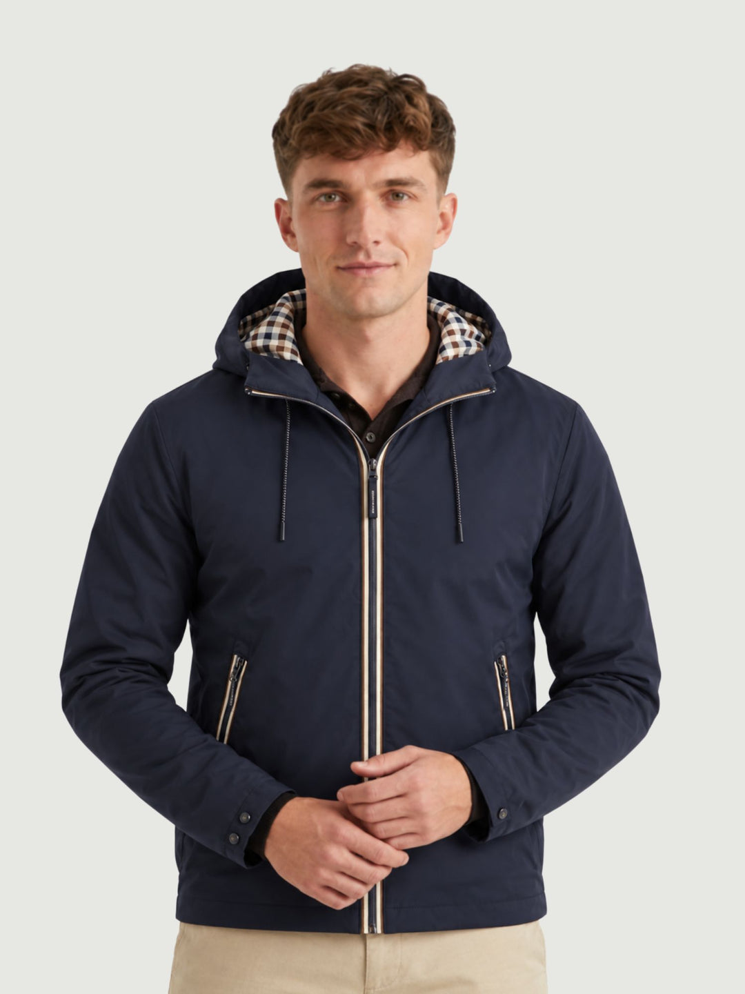 Giacca Rlg con fondo allungato navy A006_JK024 NAVY AQUASCUTUM ACTIVE 