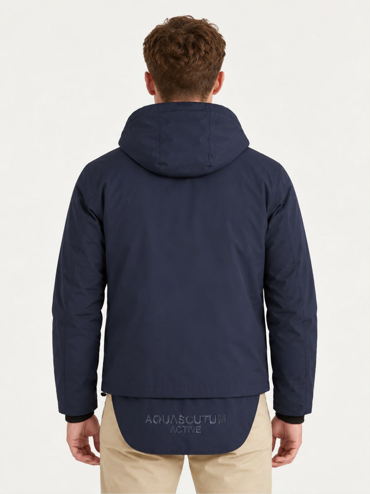 Giacca Rlg con fondo allungato navy A006_JK024 NAVY AQUASCUTUM ACTIVE 