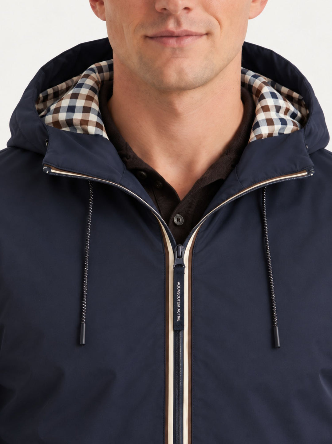 Giacca Rlg con fondo allungato navy A006_JK024 NAVY AQUASCUTUM ACTIVE 
