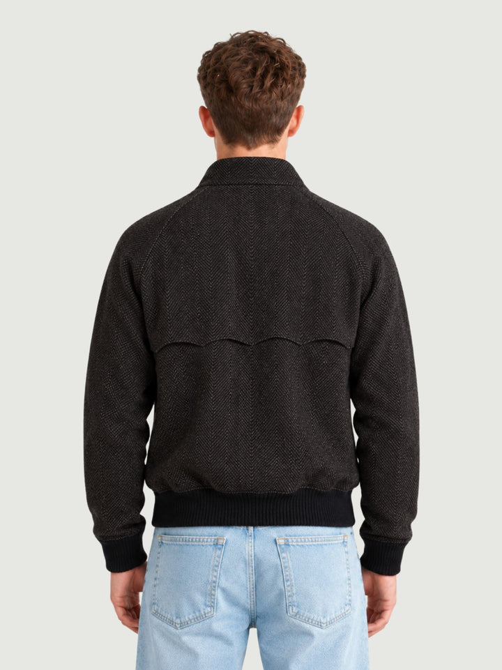 Giacca G9 Herringbone testa di moro BRCPS1204 703 BARACUTA 