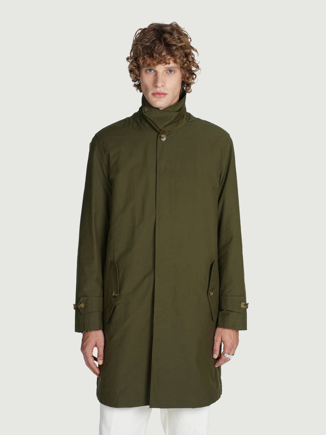 Trench G10 verde Beech BRCPS1218 8185 BARACUTA 