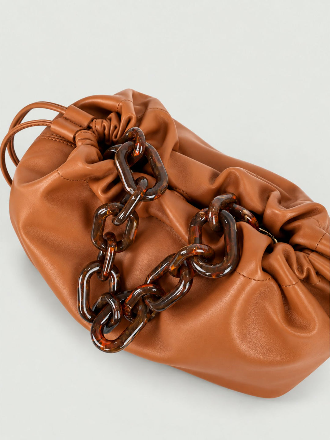 Borsa Big Bon Bon in nappa cuoio BIG B CUOIO BIMOR 
