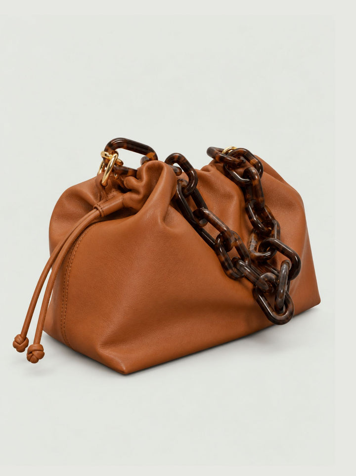 Borsa Big Bon Bon in nappa cuoio BIG B CUOIO BIMOR 