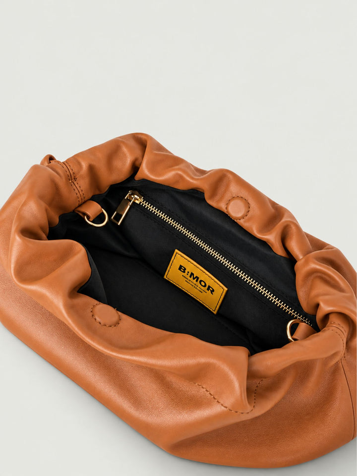 Borsa Big Bon Bon in nappa cuoio BIG B CUOIO BIMOR 