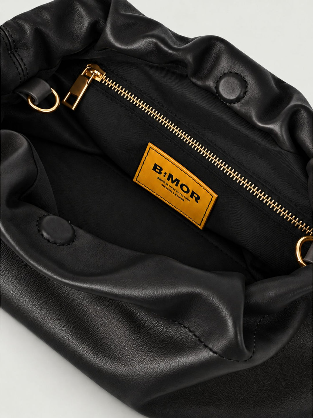 Borsa Big Bon Bon in nappa nera BIG B NERO BIMOR 
