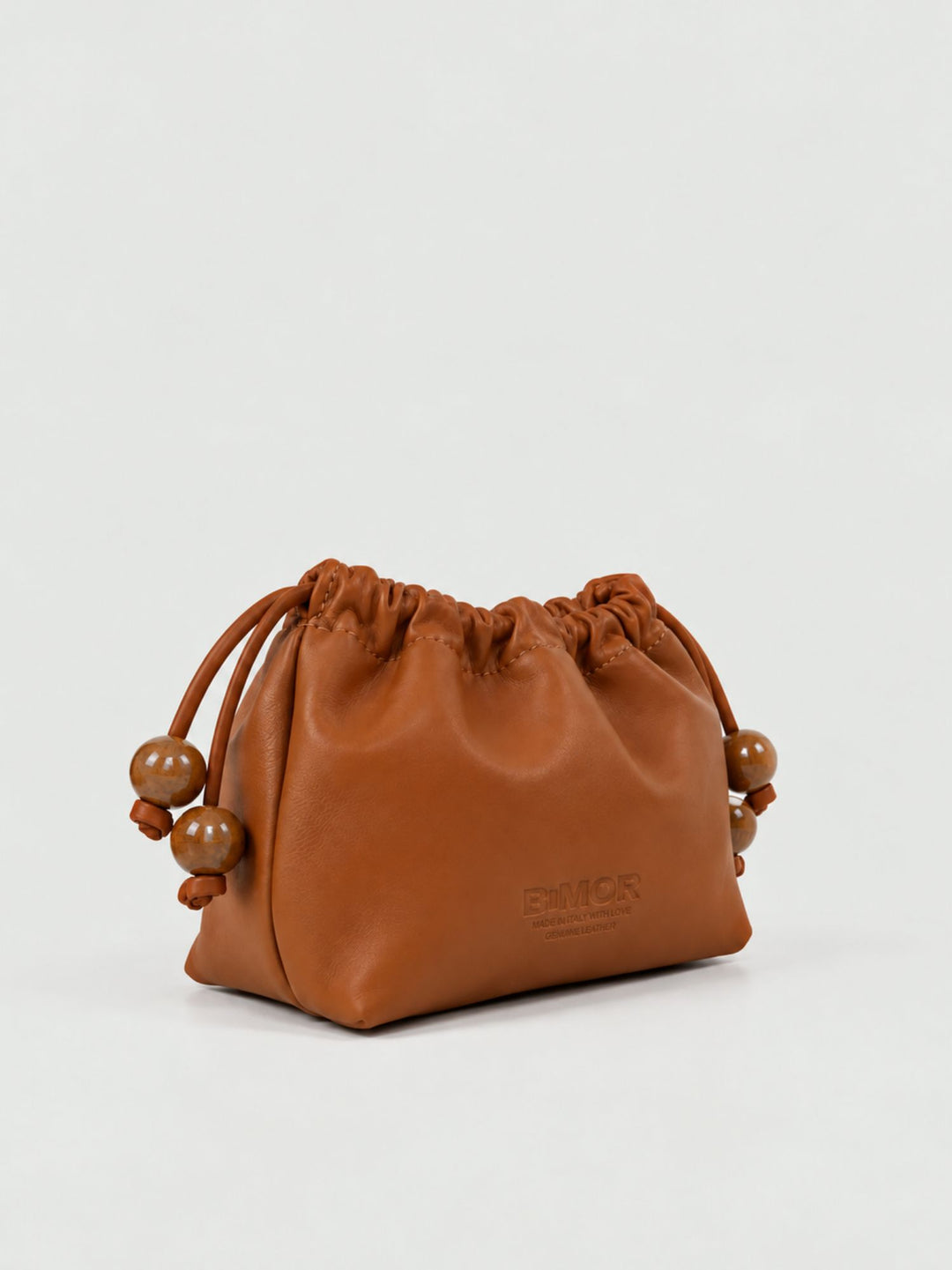 Pochette Bon Bon in pelle cuoio BONBON CUOIO BIMOR 