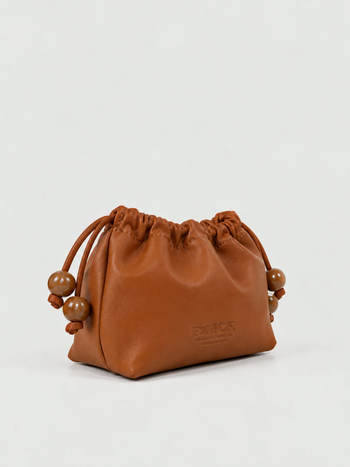 Pochette Bon Bon in pelle cuoio BONBON CUOIO BIMOR 