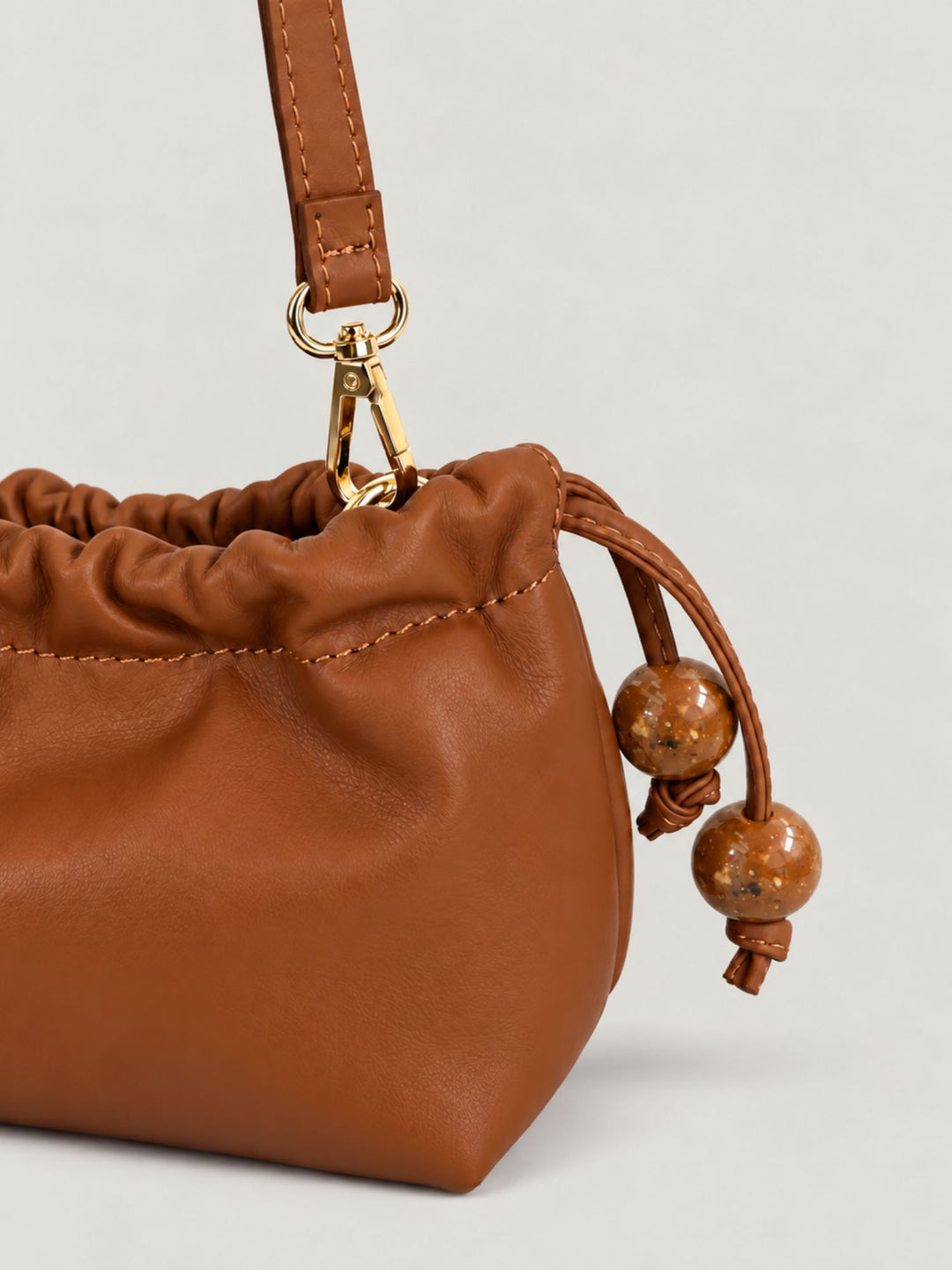 Pochette Bon Bon in pelle cuoio BONBON CUOIO BIMOR 