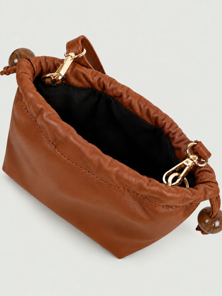 Pochette Bon Bon in pelle cuoio BONBON CUOIO BIMOR 