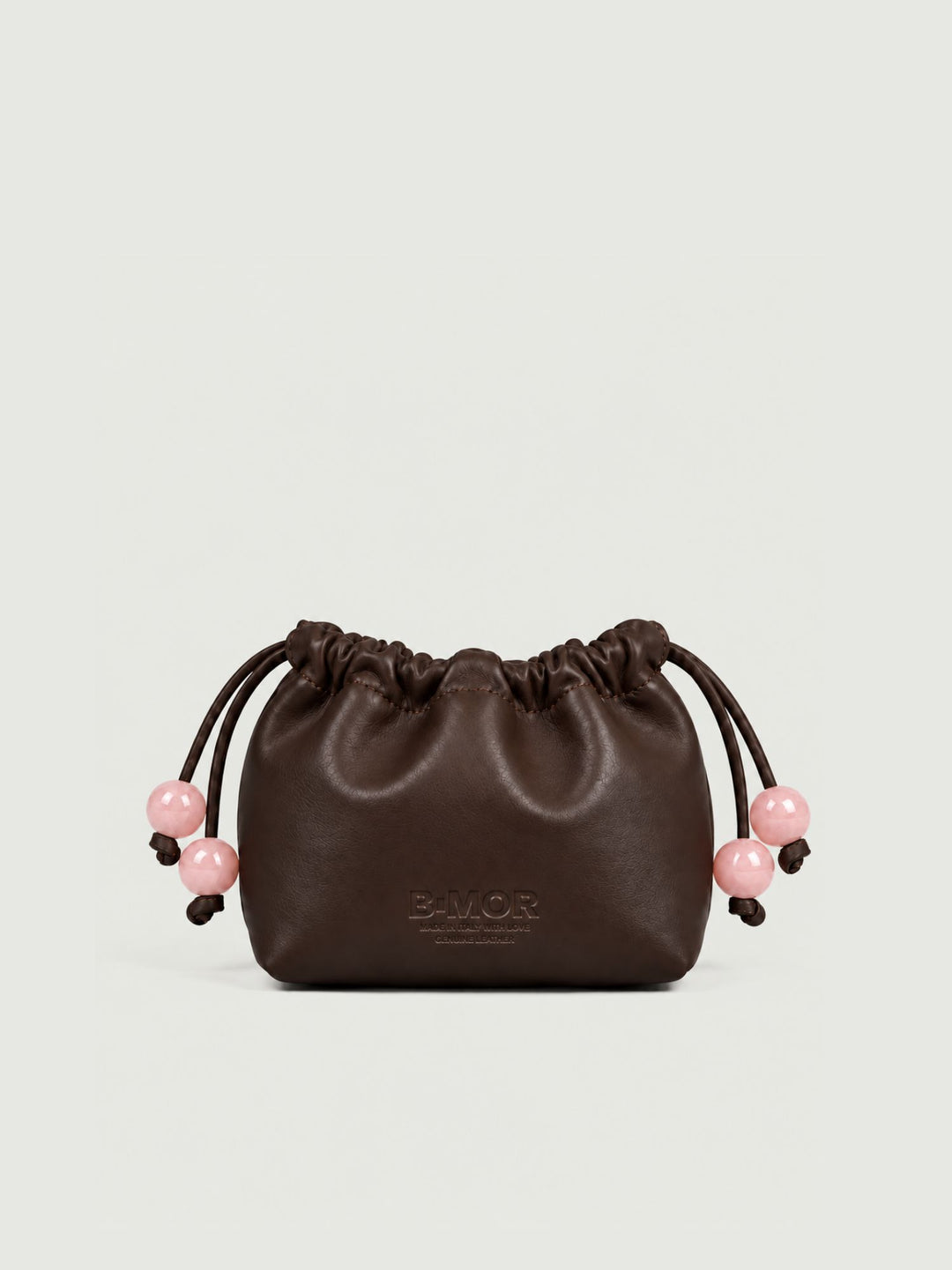 Pochette Bon Bon in pelle testa di moro BONBON T.MORO BIMOR 