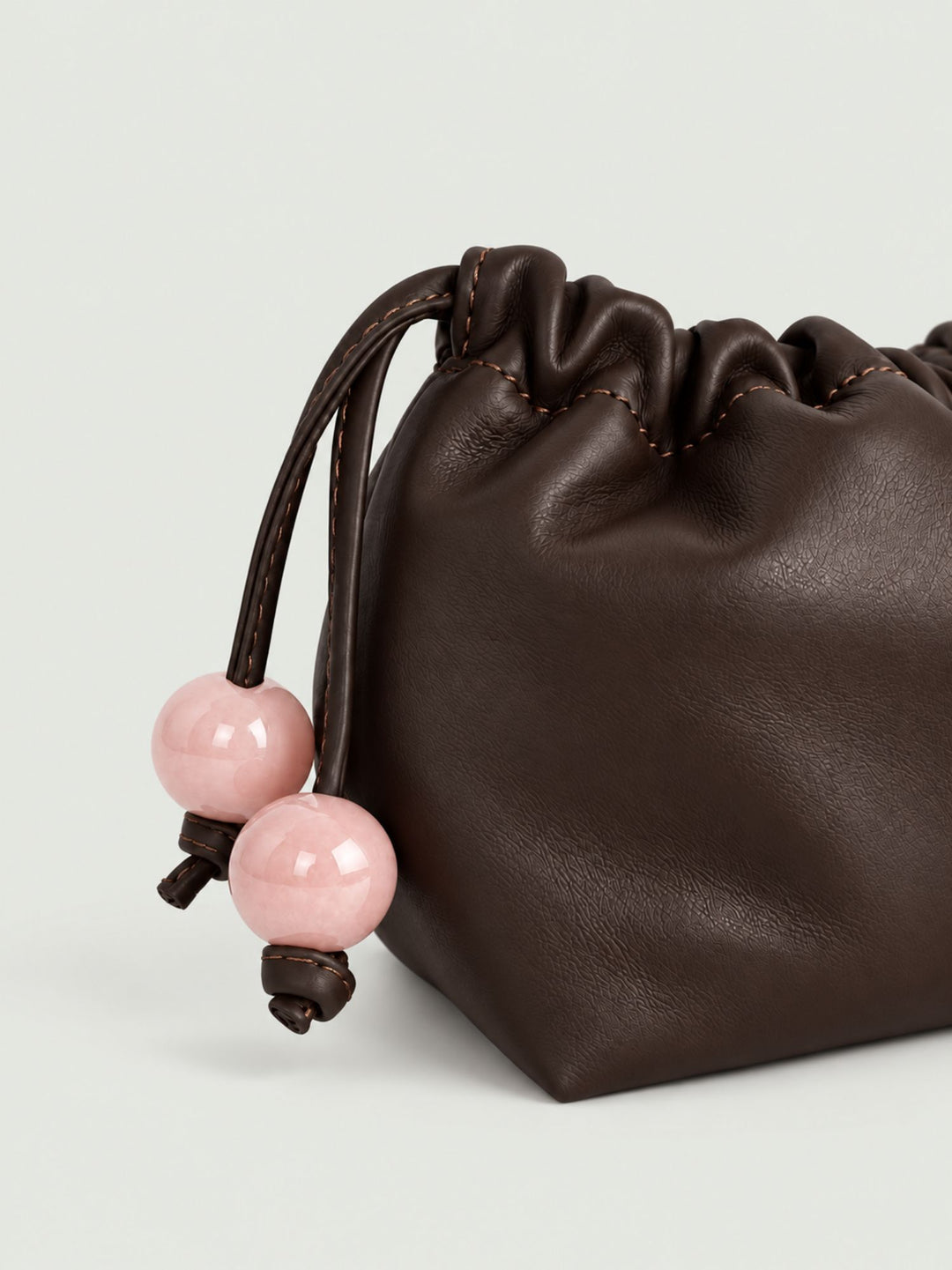 Pochette Bon Bon in pelle testa di moro BONBON T.MORO BIMOR 