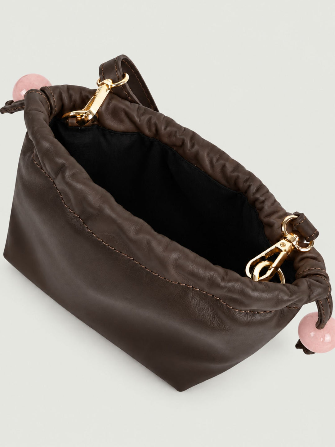 Pochette Bon Bon in pelle testa di moro BONBON T.MORO BIMOR 