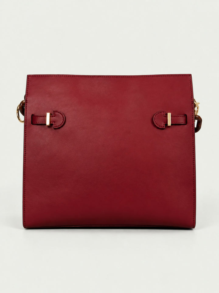 Borsa a spalla Rory in pelle bordeaux RORY BORDEAUX BIMOR 