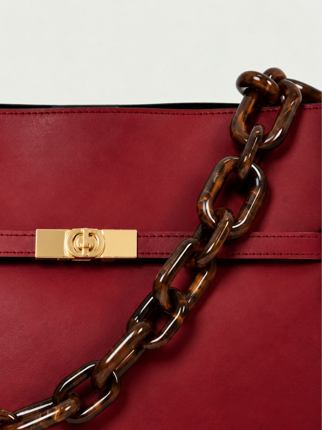 Borsa a spalla Rory in pelle bordeaux RORY BORDEAUX BIMOR 