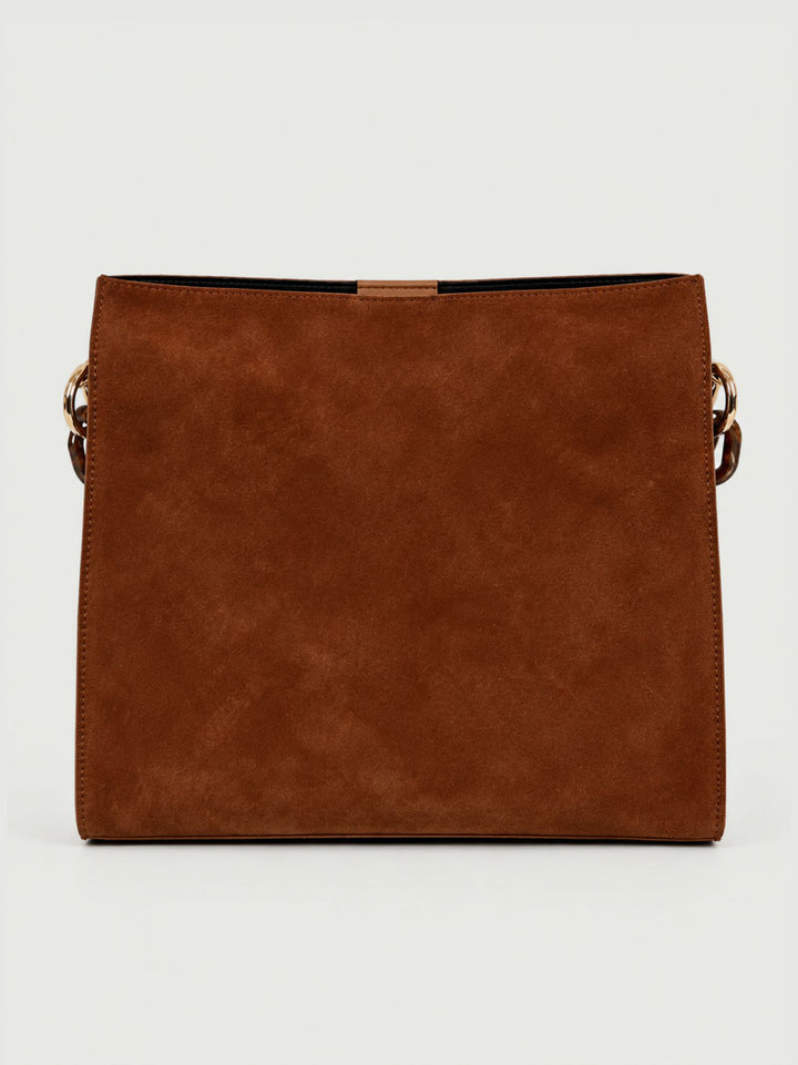 Borsa a spalla Rory in camoscio bruciato RORY CAM BRUCIATO BIMOR 