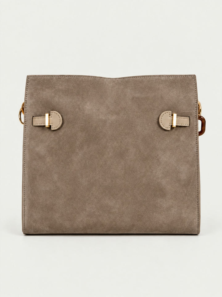 Borsa a spalla Rory in camoscio tortora RORY CAM TORTORA BIMOR 