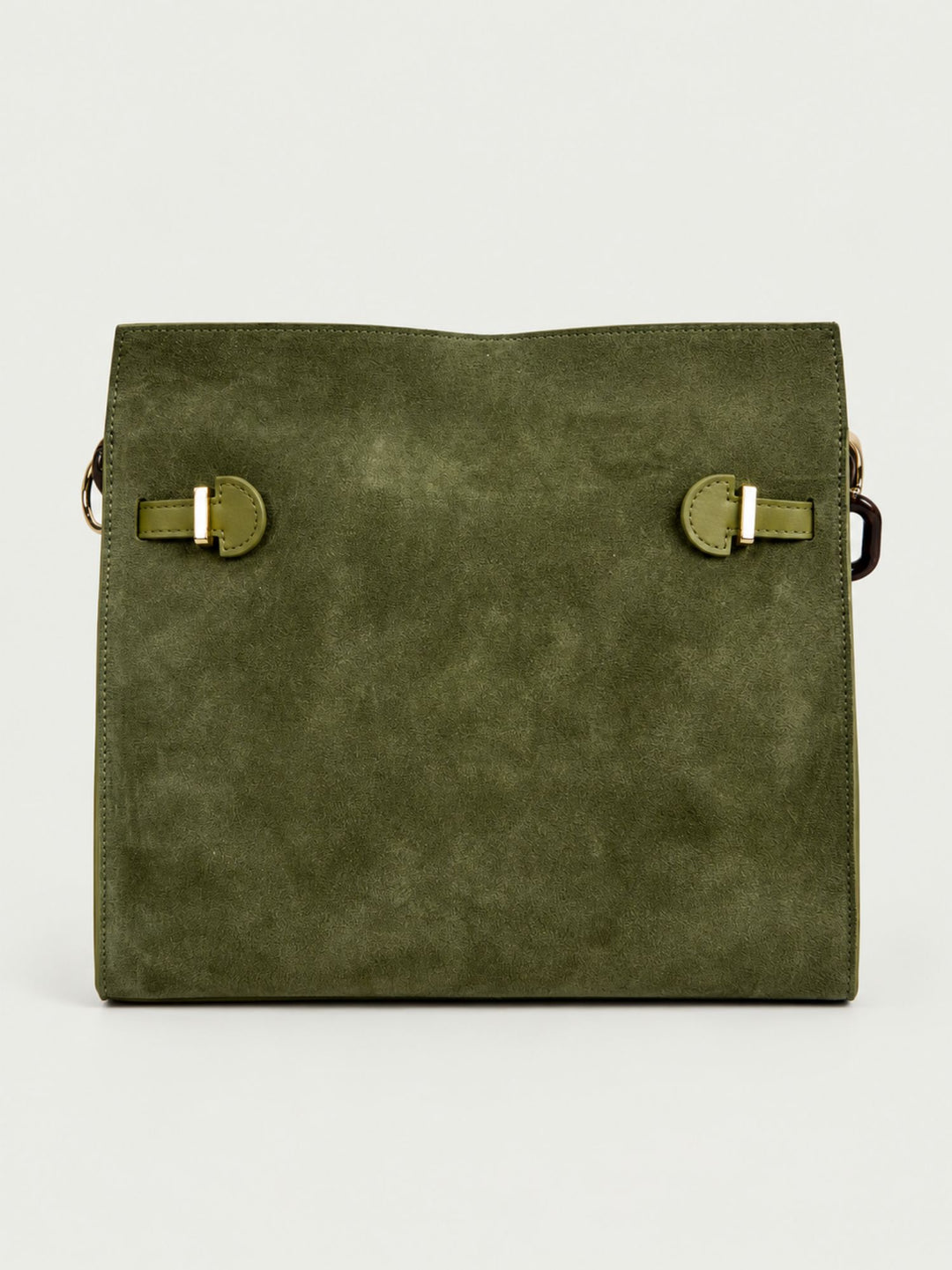 Borsa a spalla Rory in camoscio verde RORY CAM VERDE BIMOR 