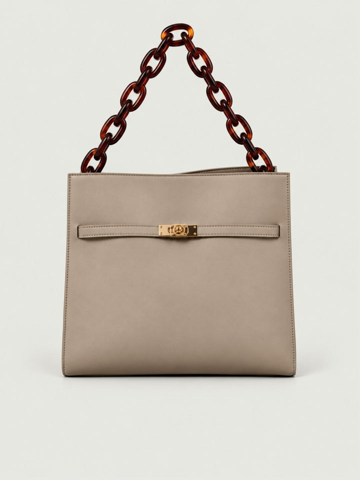 Borsa a spalla Rory in pelle tortora RORY TORTORA BIMOR 