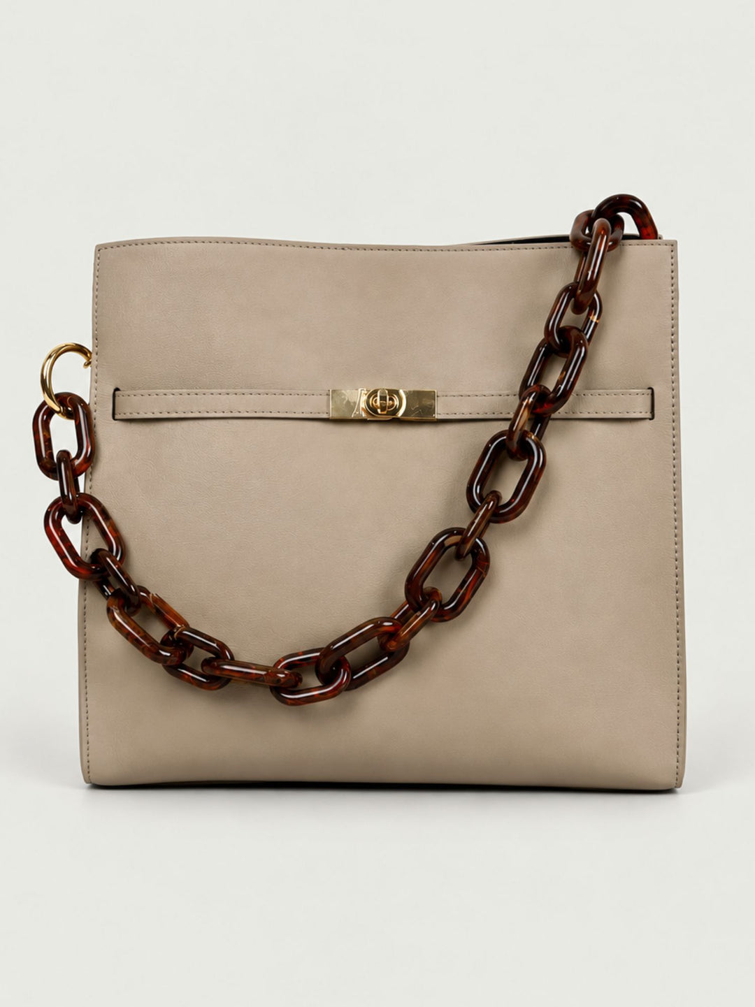 Borsa a spalla Rory in pelle tortora RORY TORTORA BIMOR 