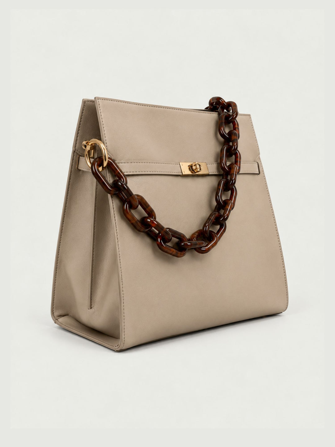 Borsa a spalla Rory in pelle tortora RORY TORTORA BIMOR 