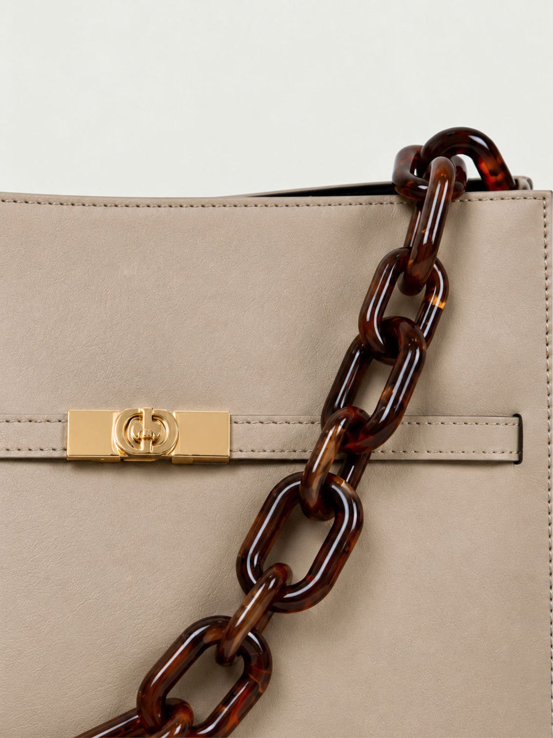 Borsa a spalla Rory in pelle tortora RORY TORTORA BIMOR 