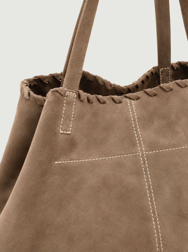 Borsa a spalla Softie taupe SOFTIE TAUPE BIMOR 
