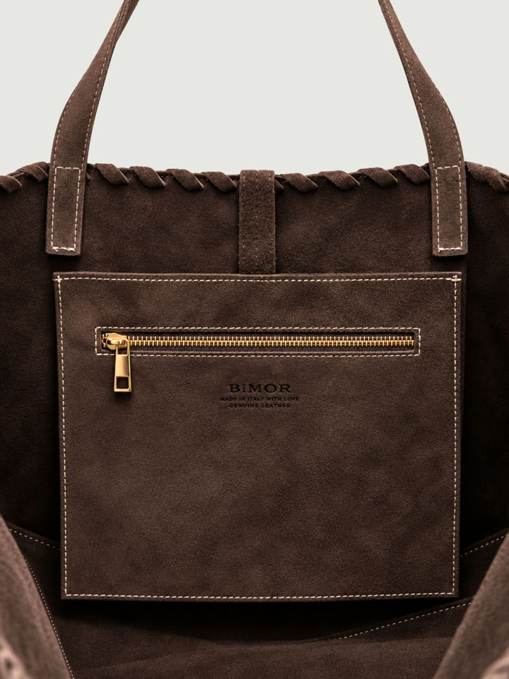 Borsa a spalla Softie testa di moro SOFTIE T.MORO BIMOR 