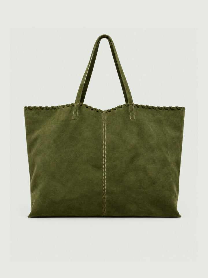 Borsa a spalla Softie verde SOFTIE VERDE MILITARE BIMOR 