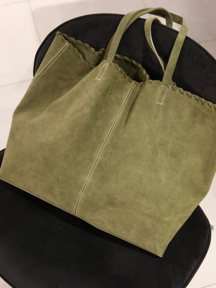 Borsa a spalla Softie verde SOFTIE VERDE MILITARE BIMOR 