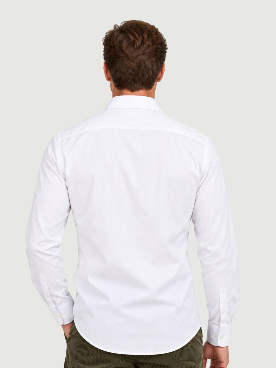 Camicia in cotone bianca BU27W12CATWILL 100 ANDREA MORANDO 