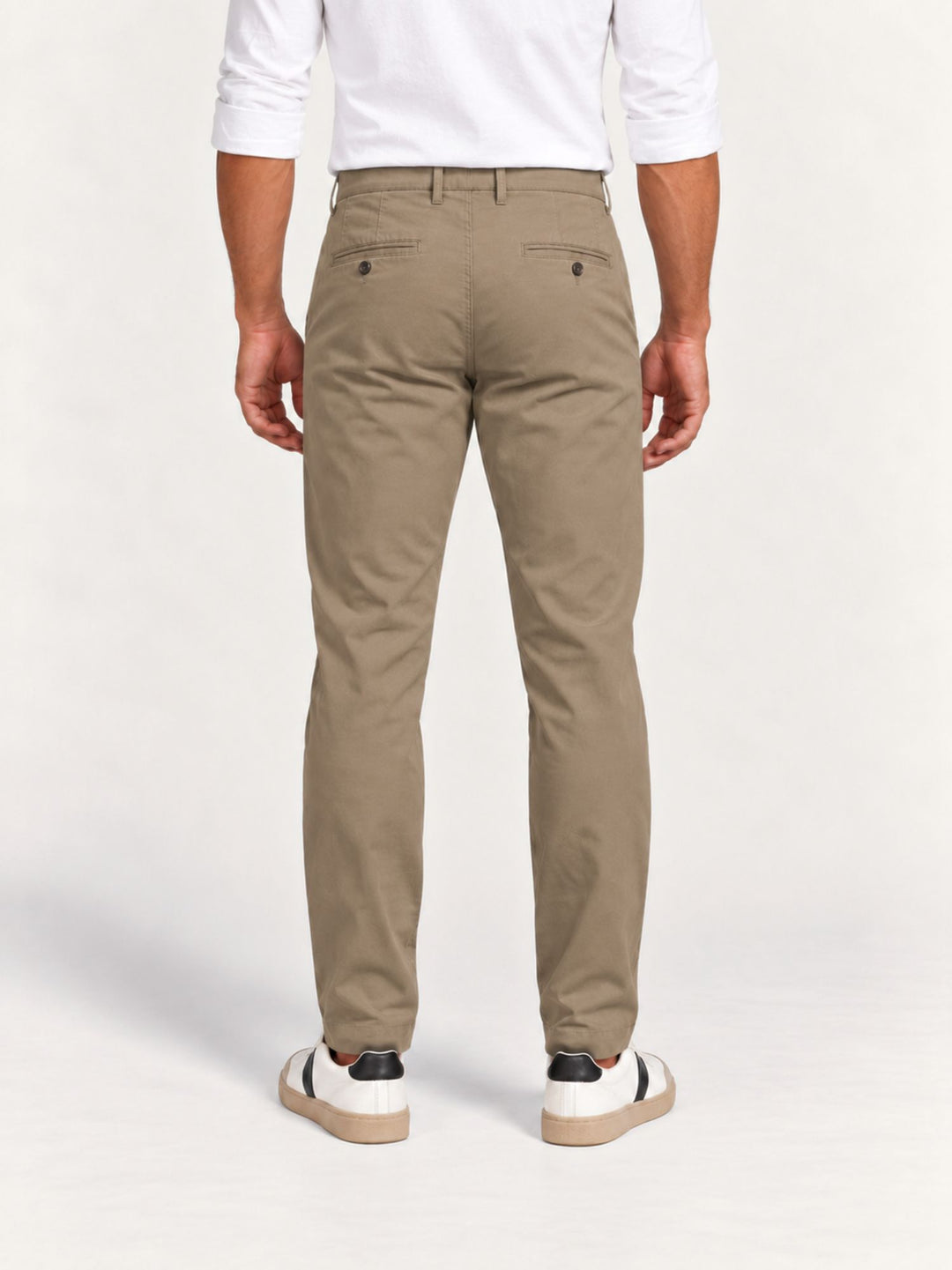 Pantalone chino in cotone beige BU27W15PAPA1321TWILL 110 ANDREA MORANDO 