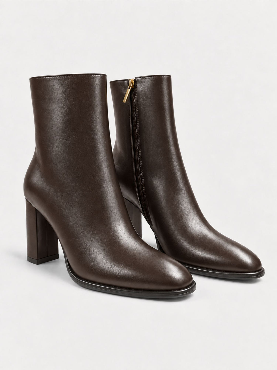 Trochetto in pelle moro con zip oro 2462 T.MORO ANDREA MORANDO 